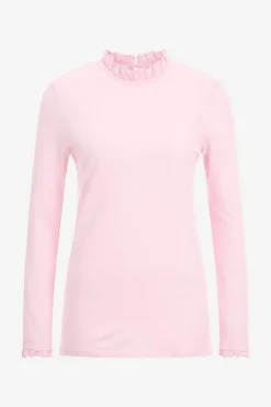 Rich & Royal Longsleeves<Longsleeve Mit Frill-Kragen rose shadow
