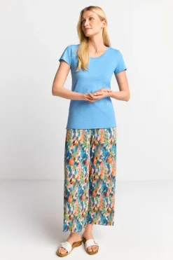 Rich & Royal T-Shirts<Luftiges T-Shirt In cruise blue