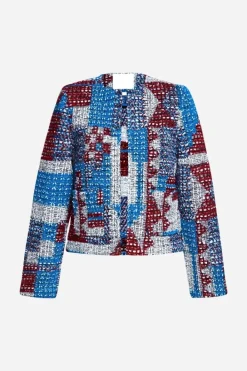 Rich & Royal Übergangsjacken|Bouclé-Jacken<Mehrfarbige Bouclé-Jacke original