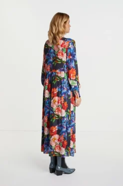 Rich & Royal Midikleider<Midikleid red salsa