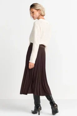 Rich & Royal Midiröcke|Plisseeröcke<Midi-Plisseerock