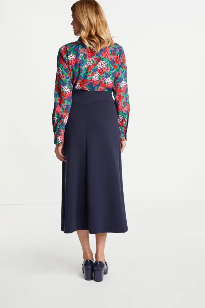 Rich & Royal Midiröcke<Midirock midnight blue