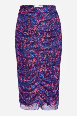 Rich & Royal Midiröcke<Midirock Mit Floralem Allover-Print midnight blue