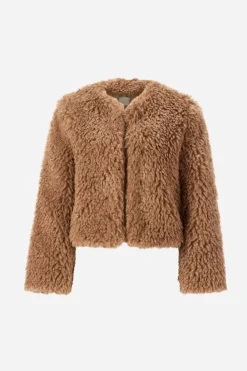 Rich & Royal Felljacken<Offene Kunstfelljacke