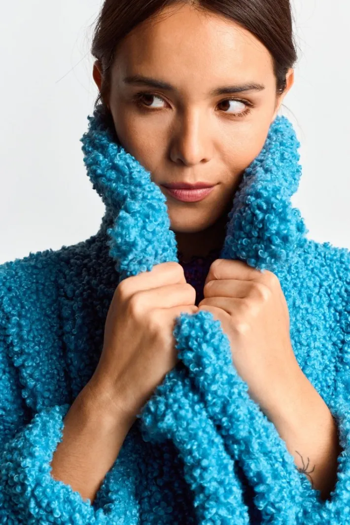 Rich & Royal Felljacken<Oversized-Mantel Aus Teddyfell