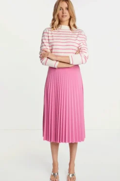 Rich & Royal Midiröcke|Plisseeröcke<Plisseerock pink power