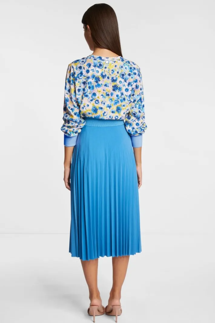 Rich & Royal Midiröcke|Plisseeröcke<Plisseerock french blue