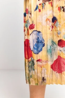 Rich & Royal Midiröcke|Plisseeröcke<Plisseerock cotton blue