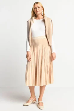 Rich & Royal Midiröcke|Plisseeröcke<Plisseerock Mit Elastischem Bund