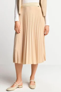 Rich & Royal Midiröcke|Plisseeröcke<Plisseerock Mit Elastischem Bund