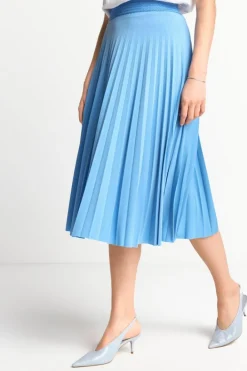 Rich & Royal Plisseeröcke<Plisseerock Mit Elastischem Taillenbund cruise blue