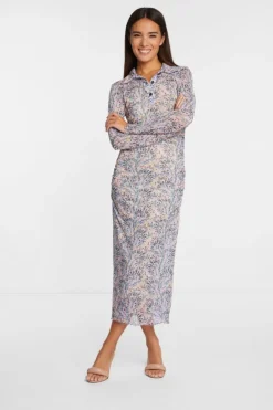 Rich & Royal Midikleider<Polokleid rose quartz