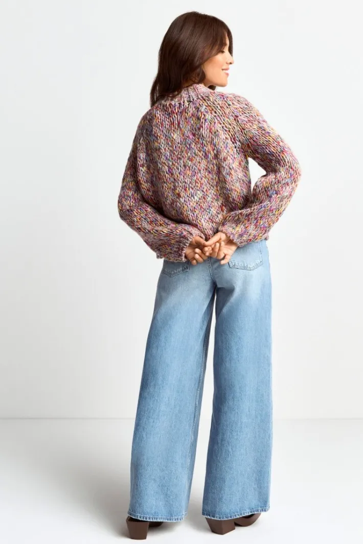 Rich & Royal Pullover<Pullover Aus Melangestrick