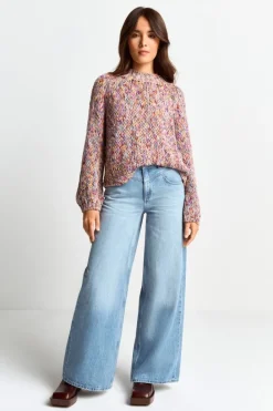 Rich & Royal Pullover<Pullover Aus Melangestrick