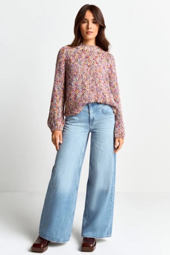 Rich & Royal Pullover<Pullover Aus Melangestrick