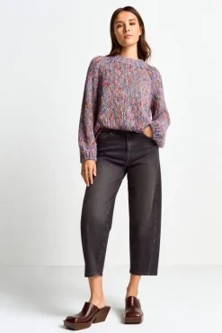 Rich & Royal Pullover<Pullover Aus Melangestrick