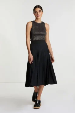 Rich & Royal Tops<Rib-Top Mit Glanzeffekt