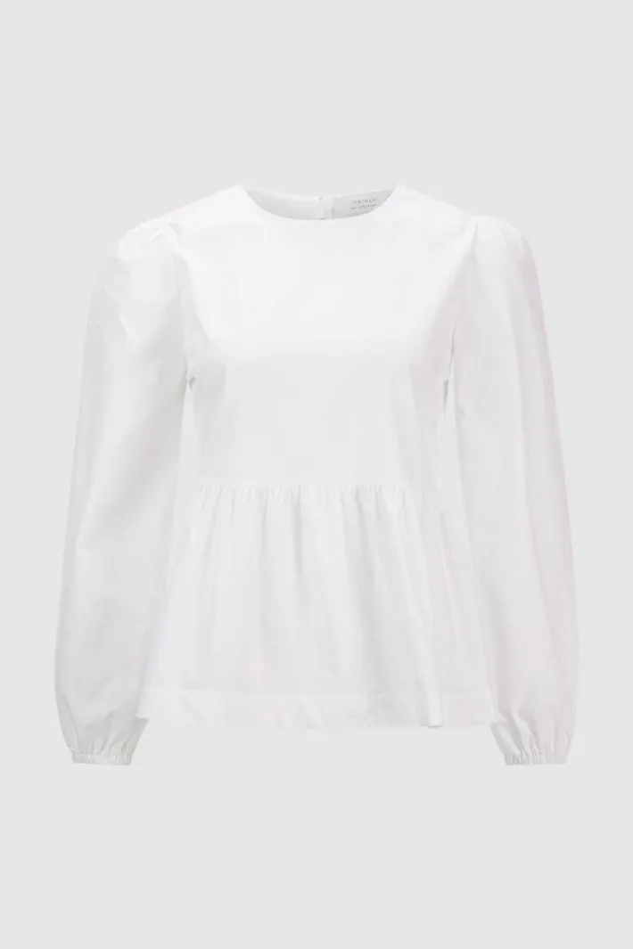 Rich & Royal Casual Blusen<Schlupfbluse white