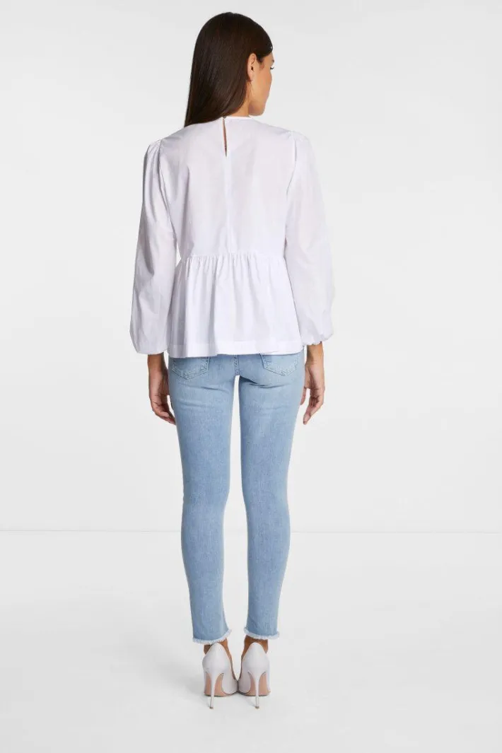 Rich & Royal Casual Blusen<Schlupfbluse white