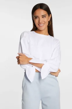 Rich & Royal Casual Blusen|Business Blusen<Schlupfbluse white