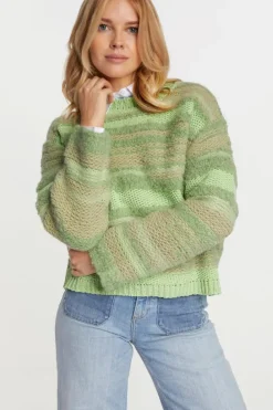 Rich & Royal Pullover<Strickpullover green tea