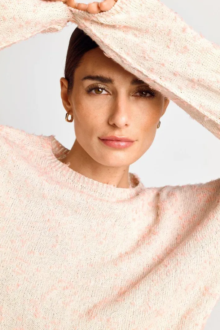 Rich & Royal Pullover<Strickpullover pearl white