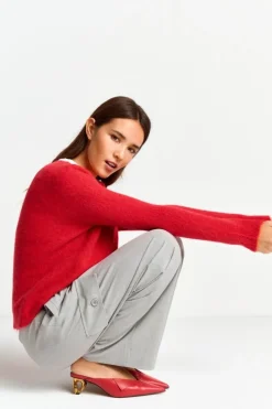 Rich & Royal Pullover<Strickpullover Aus Weichem Materialmix