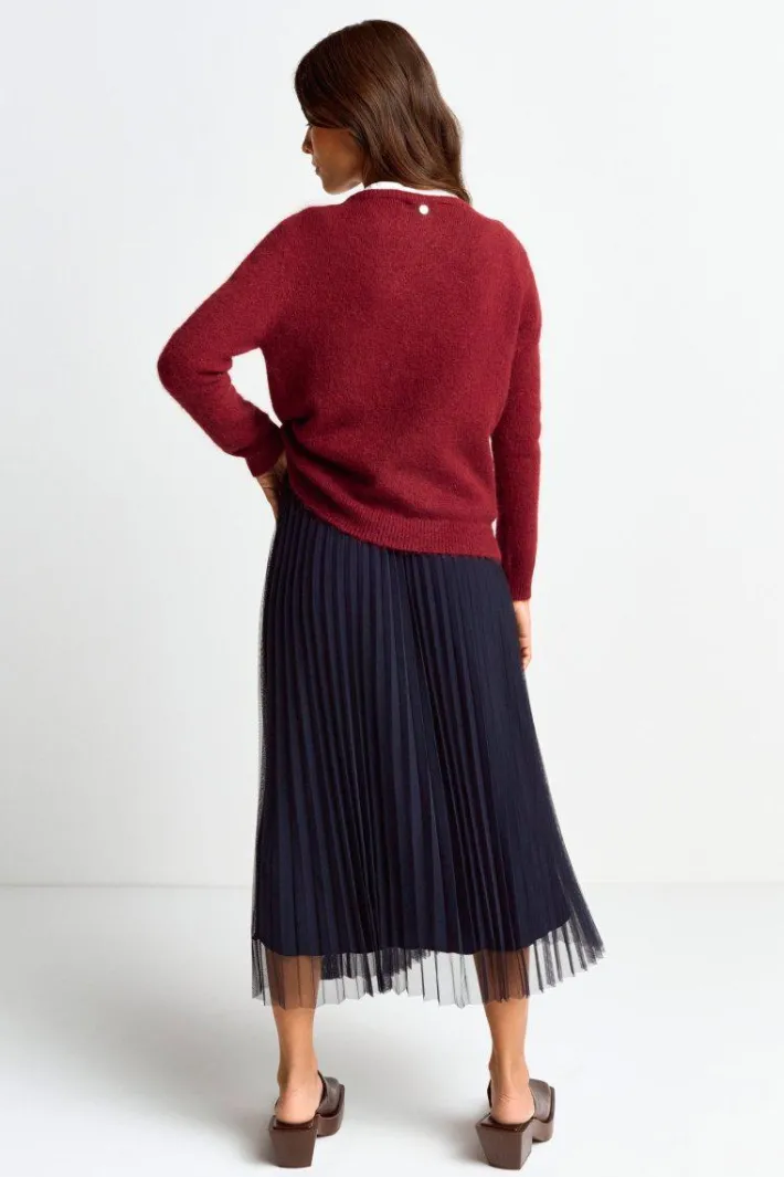 Rich & Royal Pullover<Strickpullover Aus Weichem Materialmix