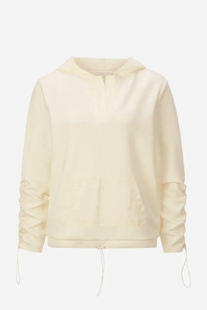 Rich & Royal Sweat<Sweatshirt whisper white