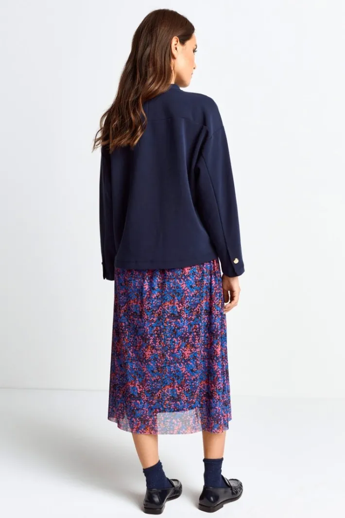 Rich & Royal Sweat<Sweatshirt Aus Supersoftem Jersey midnight blue