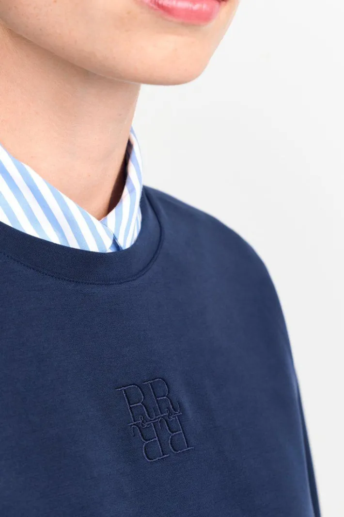 Rich & Royal Sweat<Sweatshirt Aus Supersoftem Jersey