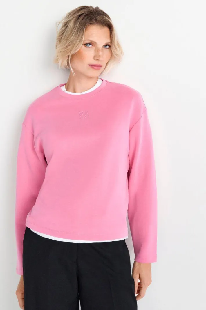 Rich & Royal Sweat<Sweatshirt Aus Supersoftem Jersey