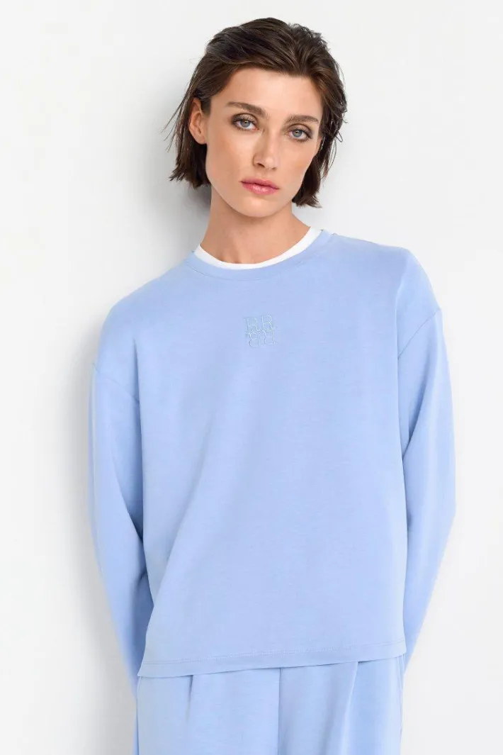 Rich & Royal Sweat<Sweatshirt Aus Supersoftem Jersey