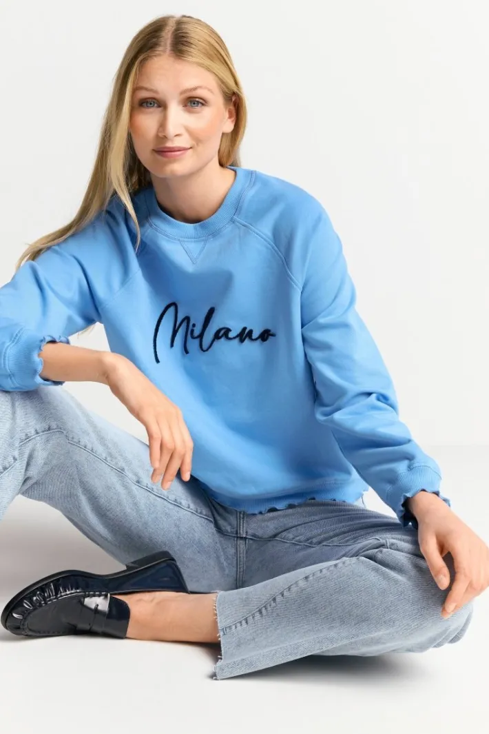 Rich & Royal Sweat<Sweatshirt Mit Schriftzug