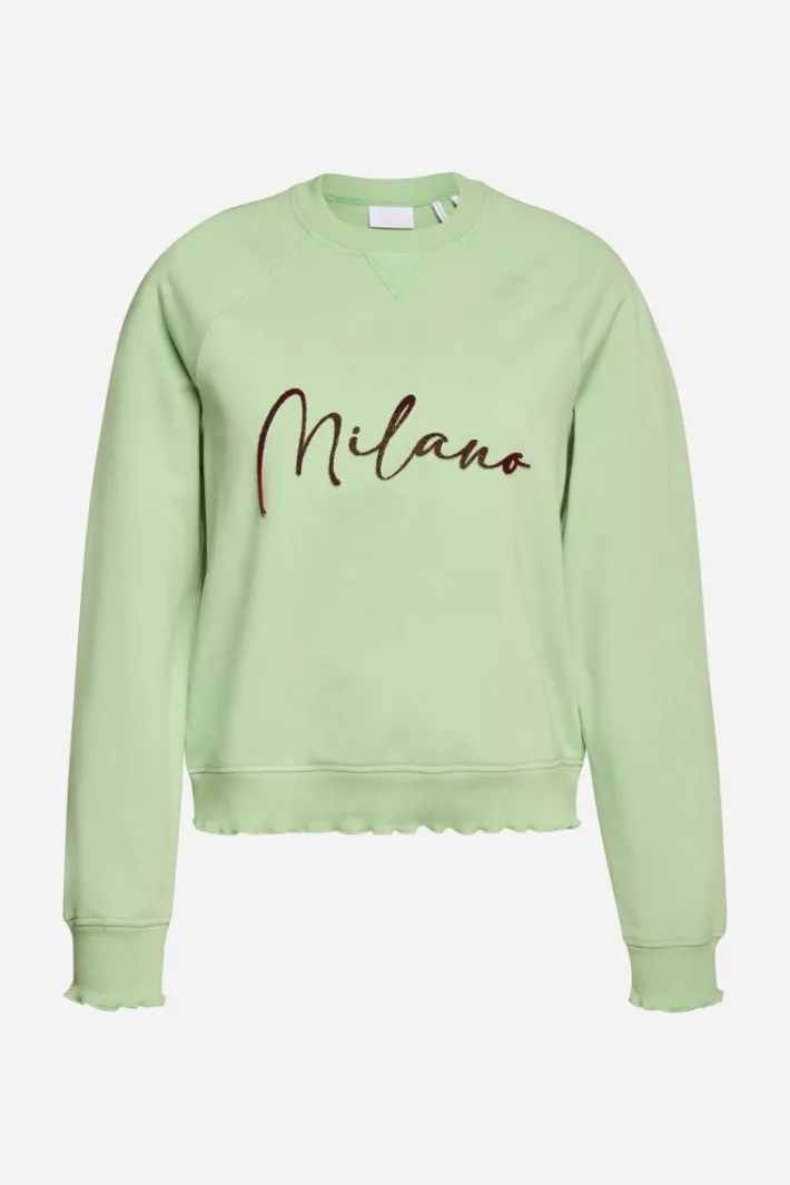 Rich & Royal Sweat<Sweatshirt Mit Schriftzug