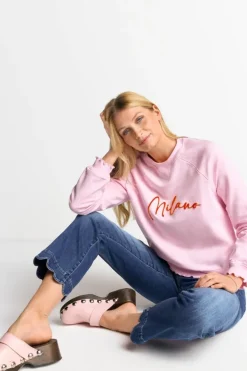 Rich & Royal Sweat<Sweatshirt Mit Schriftzug