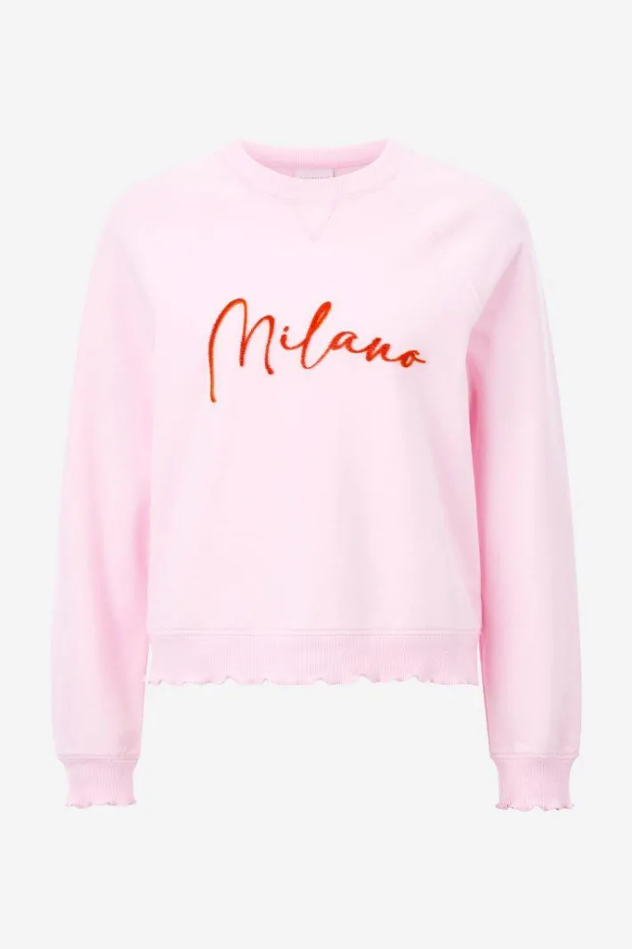 Rich & Royal Sweat<Sweatshirt Mit Schriftzug