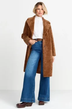 Rich & Royal Felljacken|Mäntel<Teddy-Mantel Mit Reverskragen