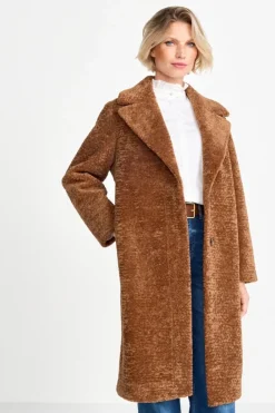 Rich & Royal Felljacken|Mäntel<Teddy-Mantel Mit Reverskragen