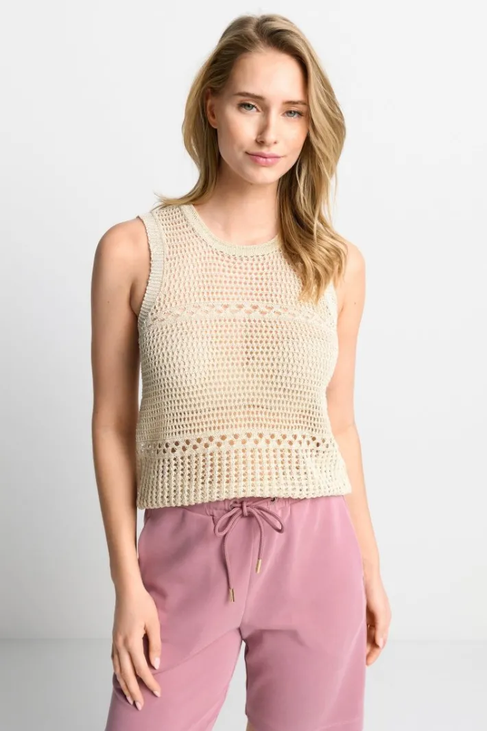 Rich & Royal Shirts|Tops<Top whisper white