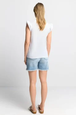 Rich & Royal Tops<T-Shirt white