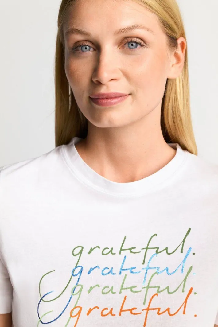 Rich & Royal T-Shirts<T-Shirt Aus Softer Baumwolle white