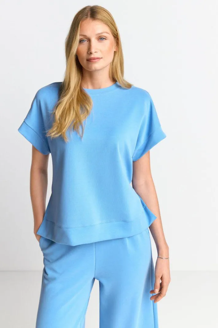 Rich & Royal T-Shirts<T-Shirt Aus Supersoftem Jersey cruise blue