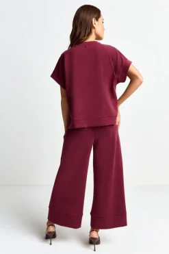 Rich & Royal T-Shirts<T-Shirt Aus Supersoftem Jersey ruby red