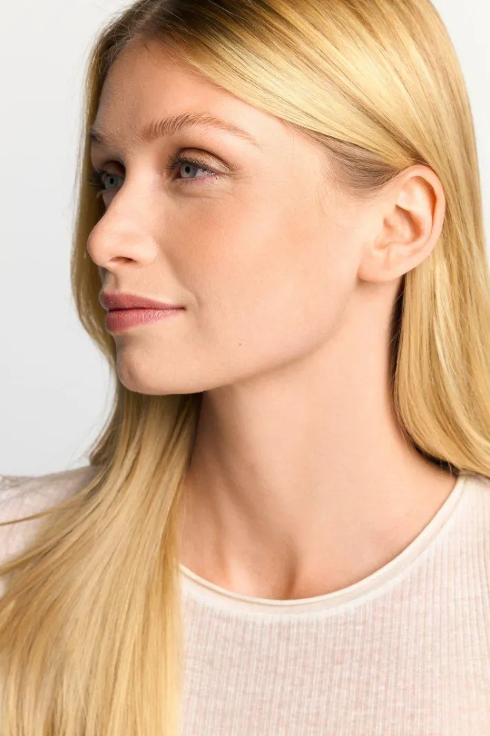 Rich & Royal T-Shirts<T-Shirt Aus Wollmix pearl white