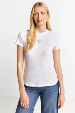 Rich & Royal T-Shirts<T-Shirt Im Bodycon-Fit cruise blue