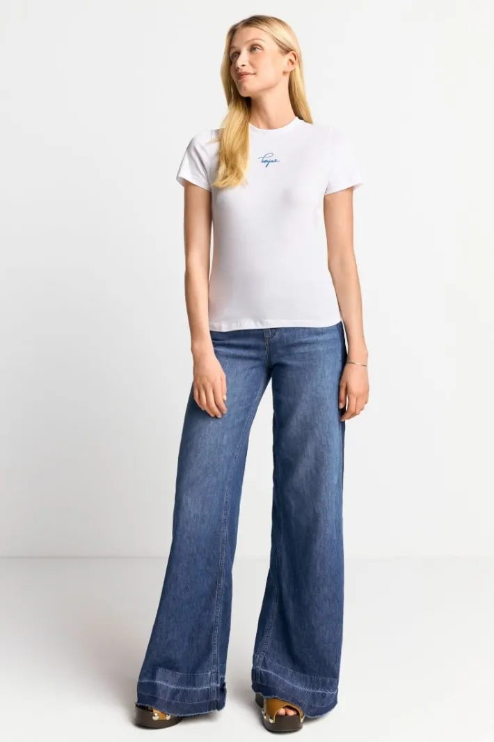 Rich & Royal T-Shirts<T-Shirt Im Bodycon-Fit cruise blue