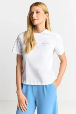 Rich & Royal T-Shirts<T-Shirt Mit Crew-Neck white