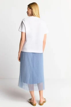 Rich & Royal T-Shirts<T-Shirt Mit Crew-Neck white