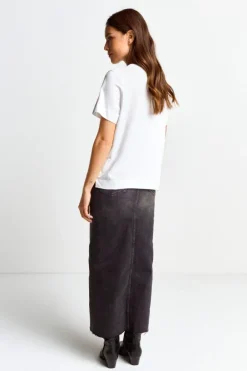 Rich & Royal T-Shirts<T-Shirt Mit Fashion-Illustration white